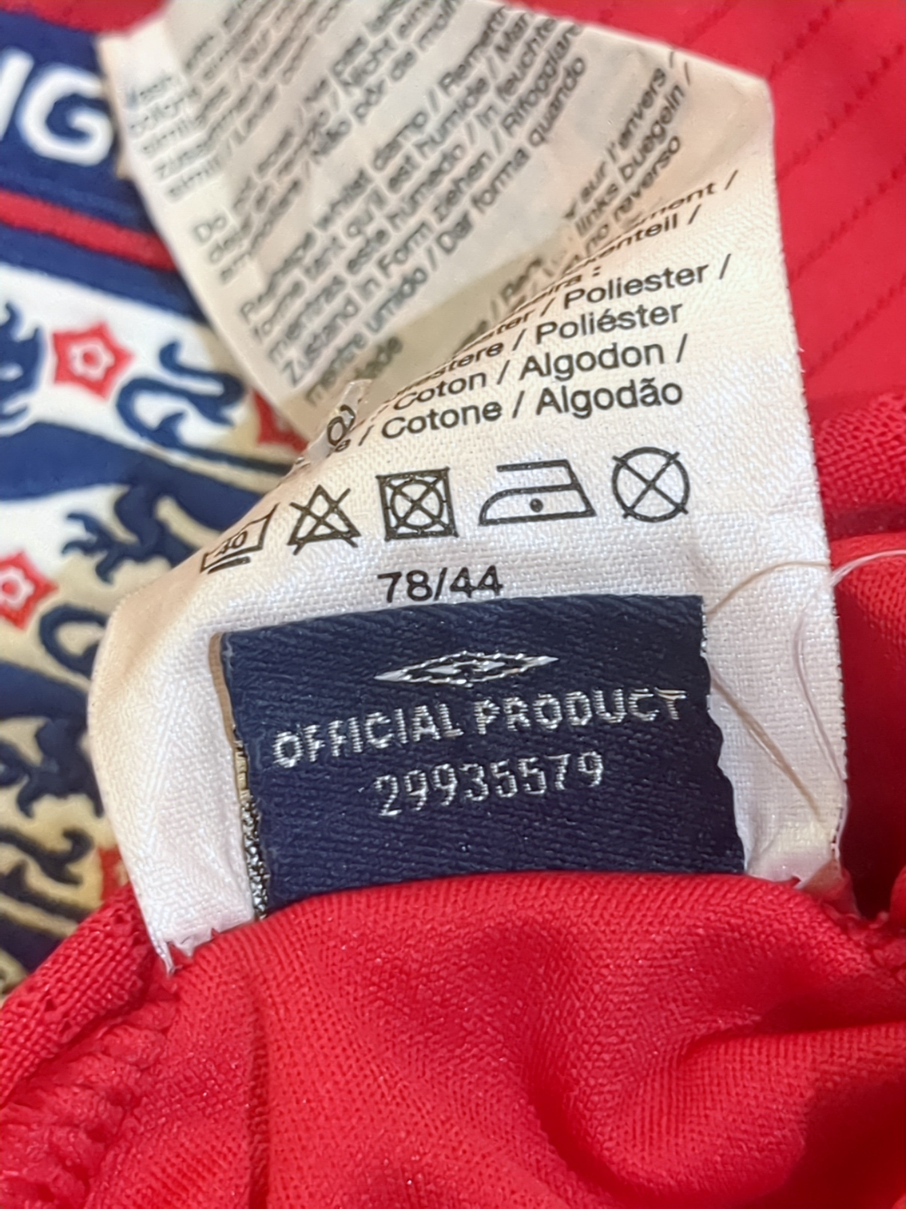 2008-10 Umbro England Away Shirt - (S)