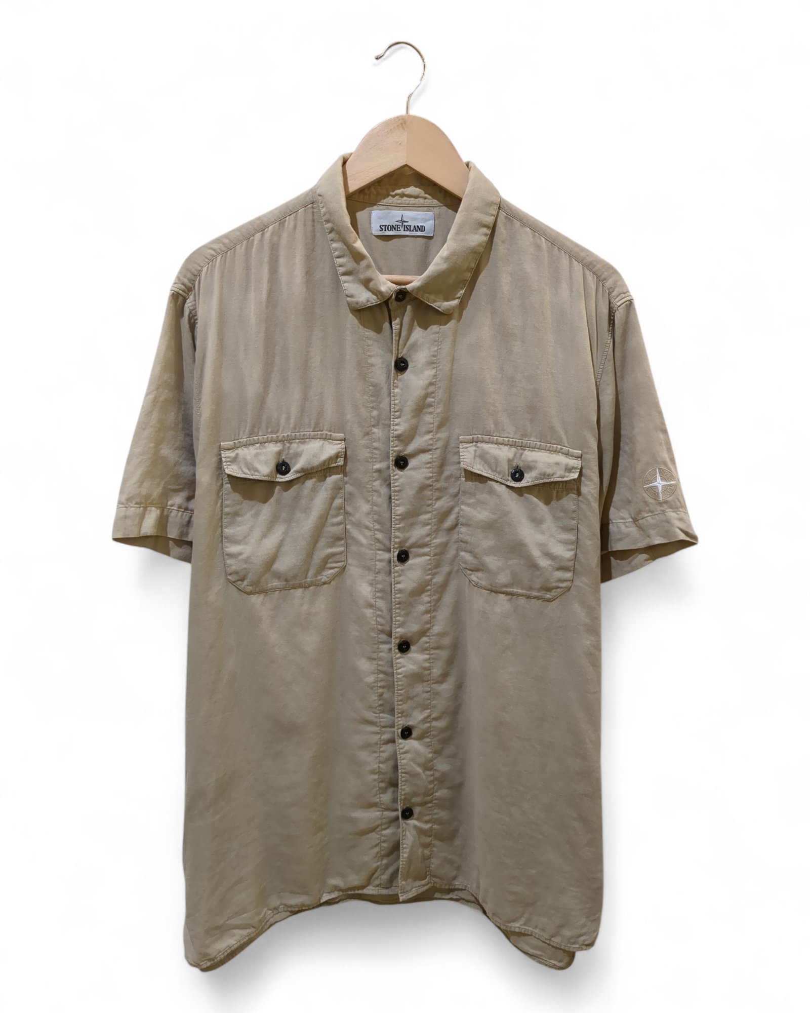 Stone Island Cotton Short Sleeve Shirt - (XL)