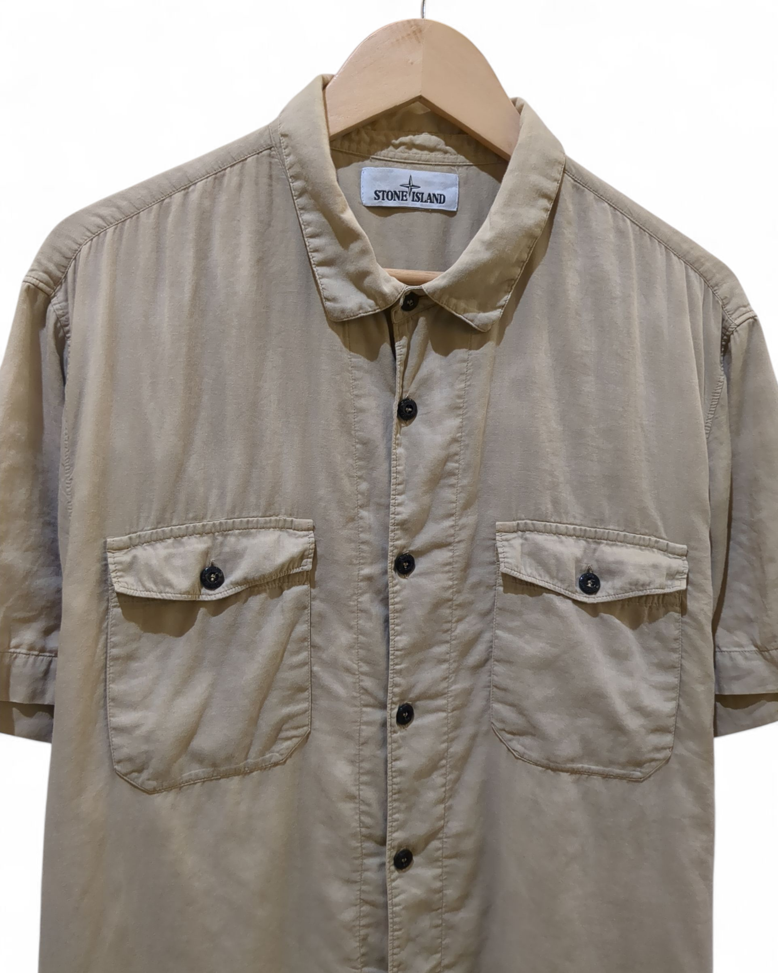 Stone Island Cotton Short Sleeve Shirt - (XL)