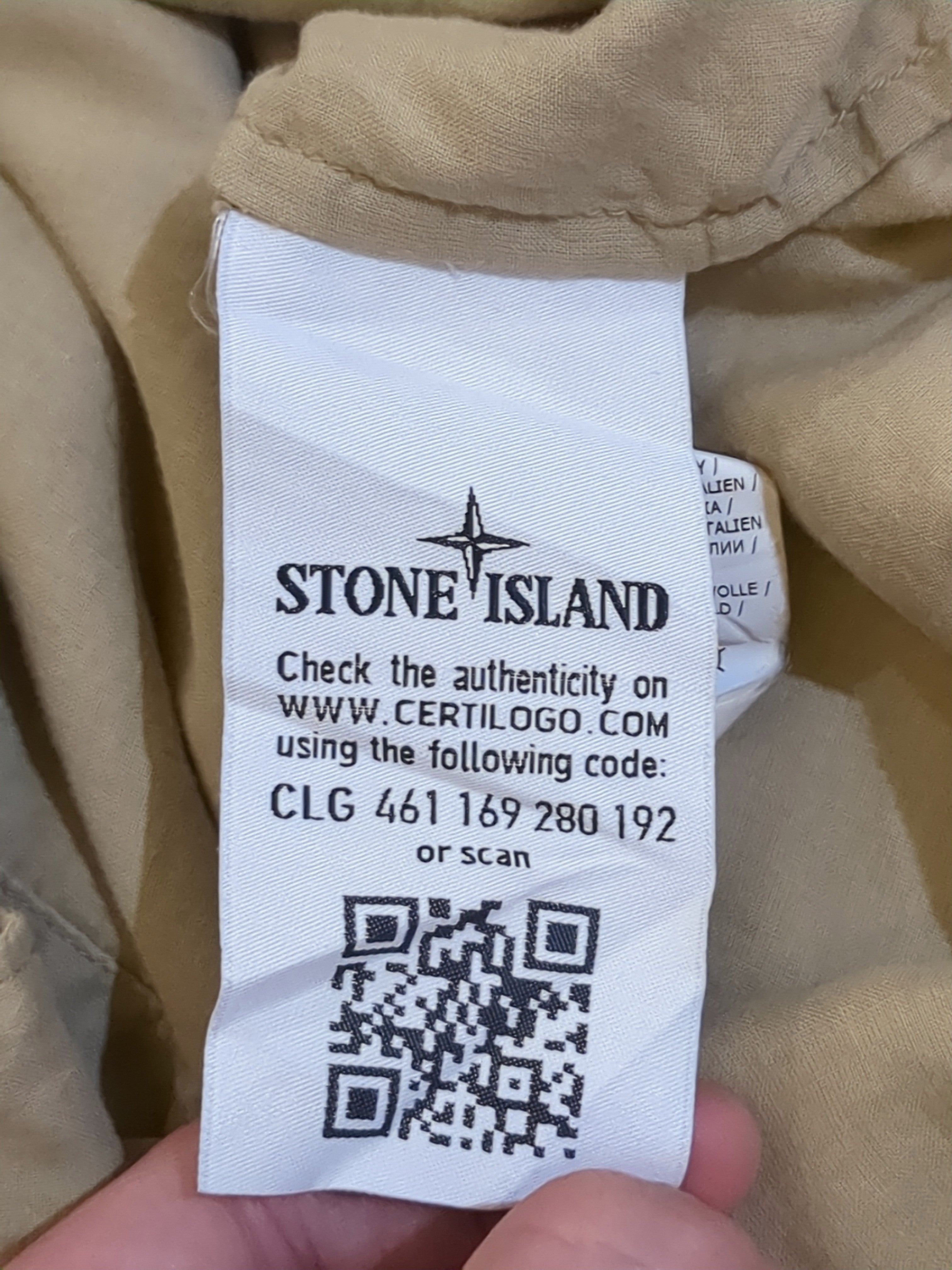 Stone Island Cotton Short Sleeve Shirt - (XL)