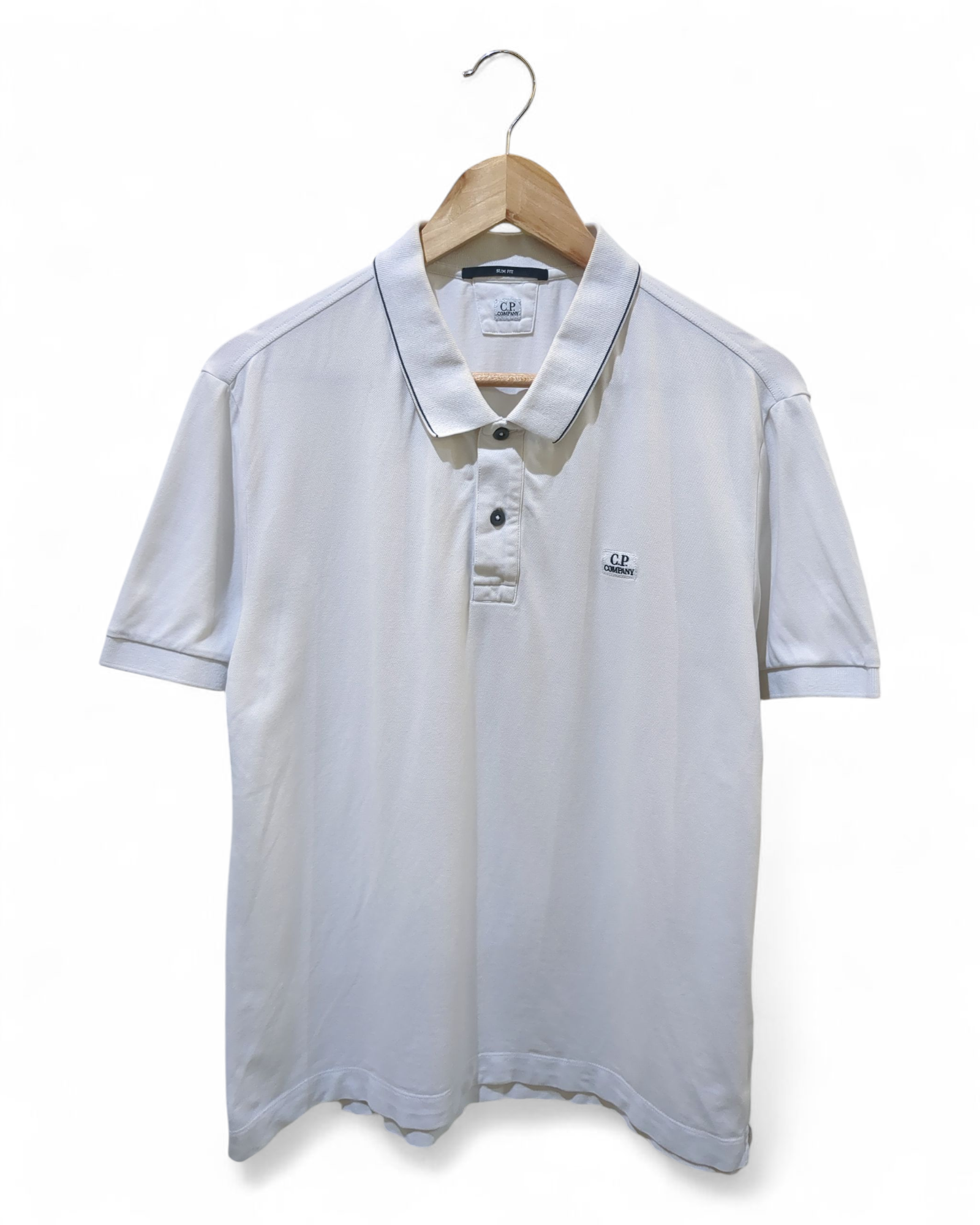 C.P. Company Slim Fit Polo Shirt - (L)