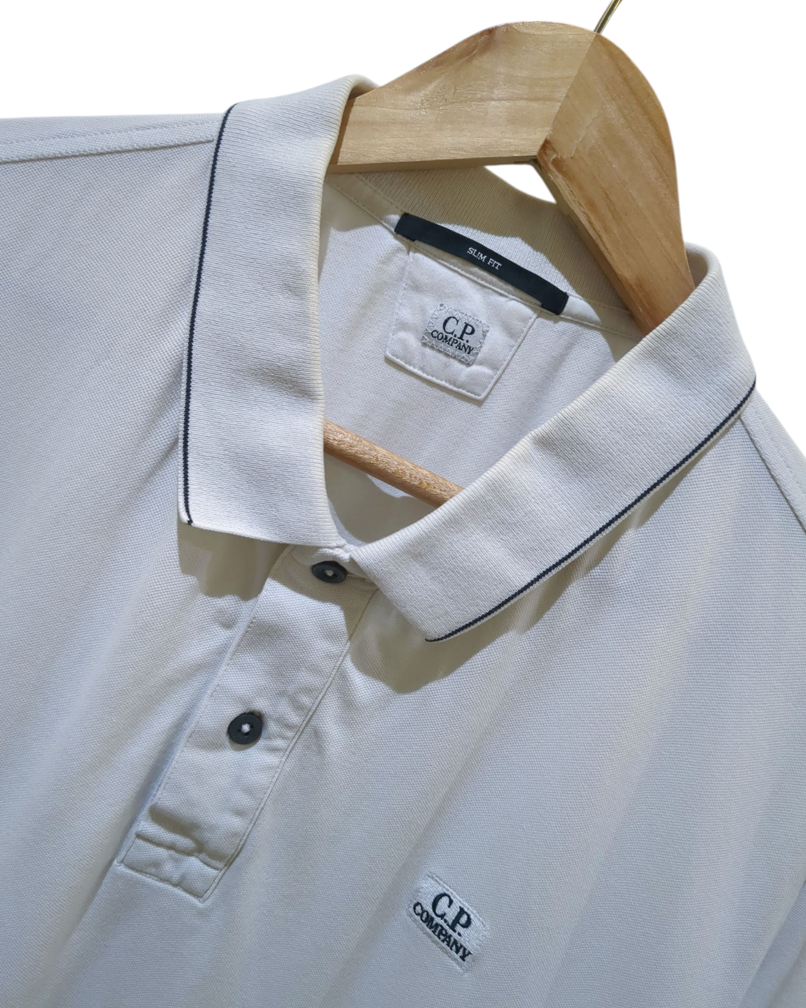 C.P. Company Slim Fit Polo Shirt - (L)