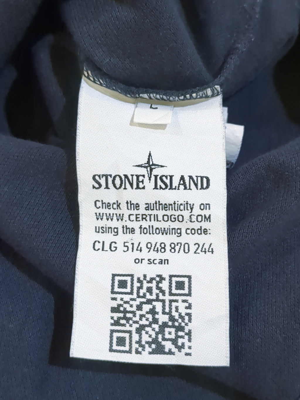 Stone Island Slim Fit Polo Shirt - (M)