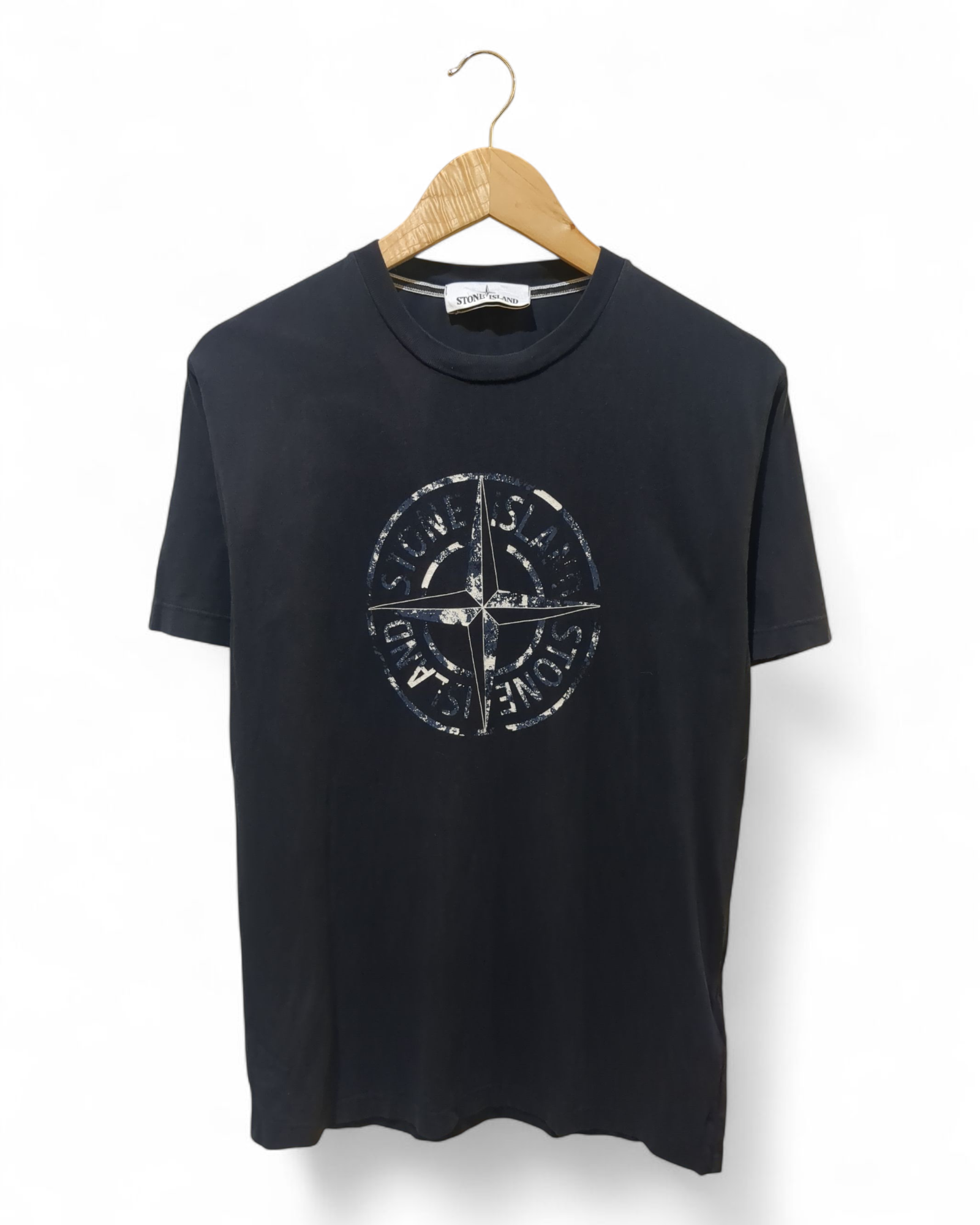Stone Island Compass Logo Tee - (S)