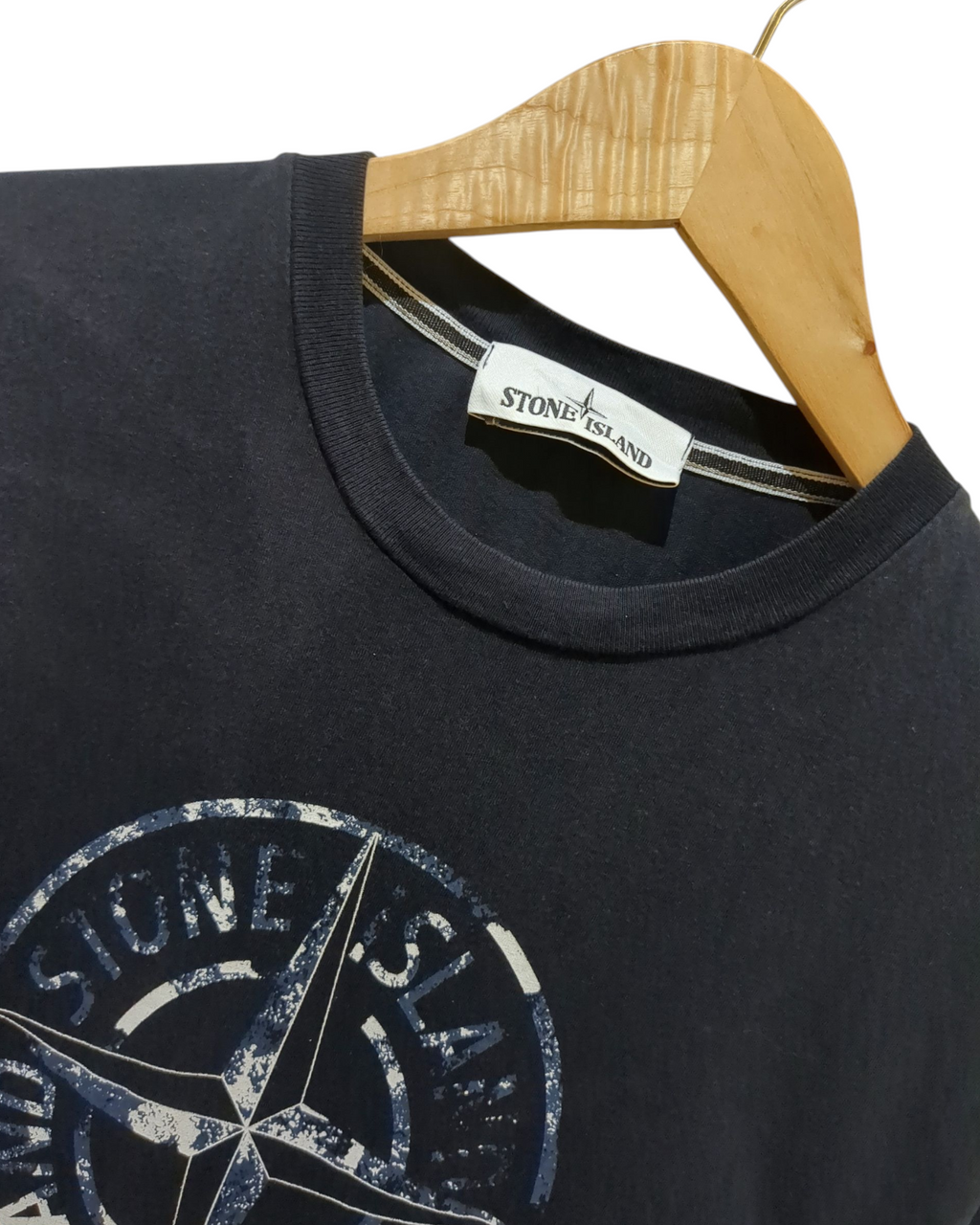 Stone Island Compass Logo Tee - (S)