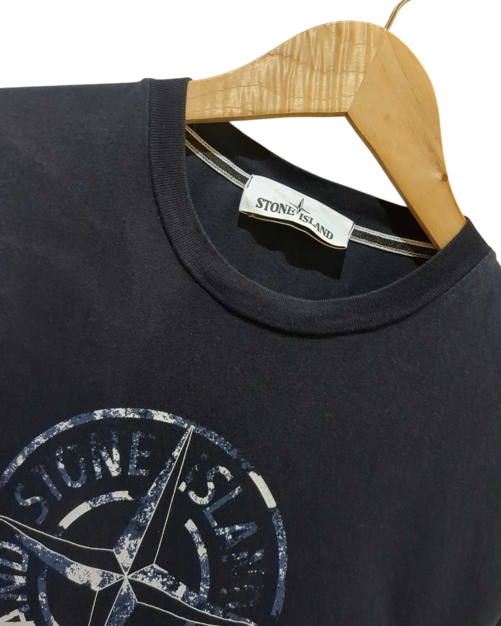 Stone Island Compass Logo Tee - (S)