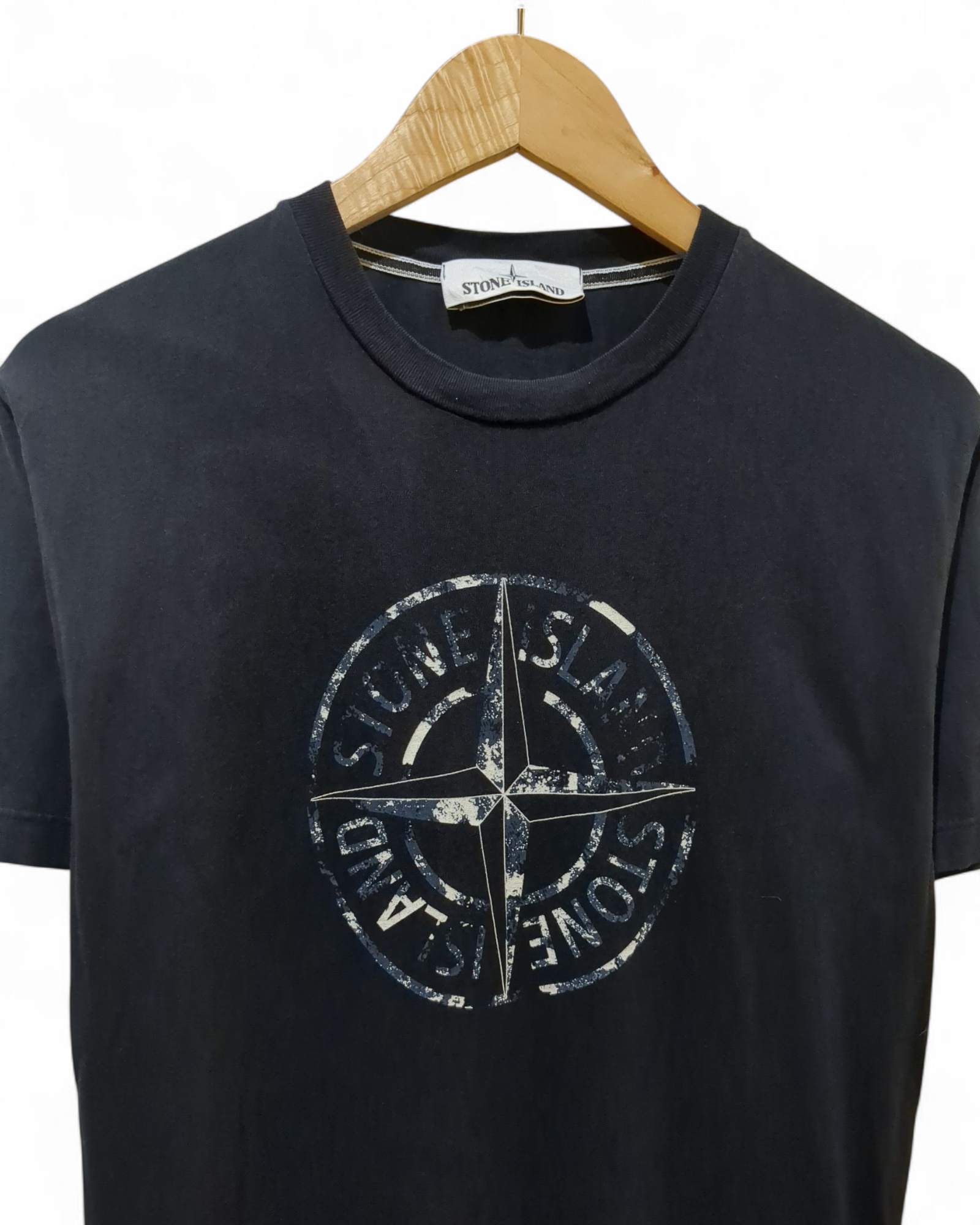 Stone Island Compass Logo Tee - (S)