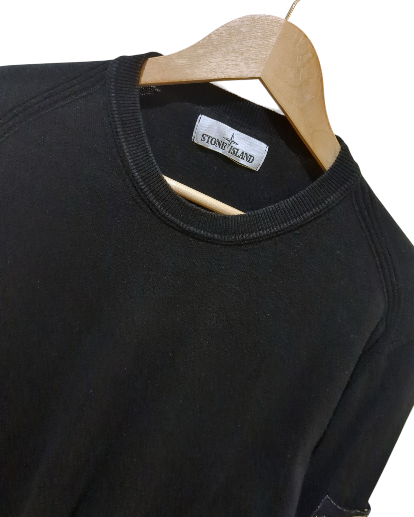 Stone Island Fine Knit Cotton Crewneck - (L)