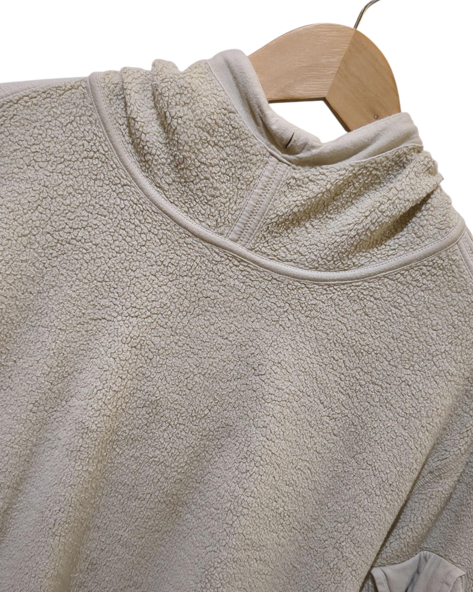 CP Company Brushed Fleece Popover Hoody - (L)