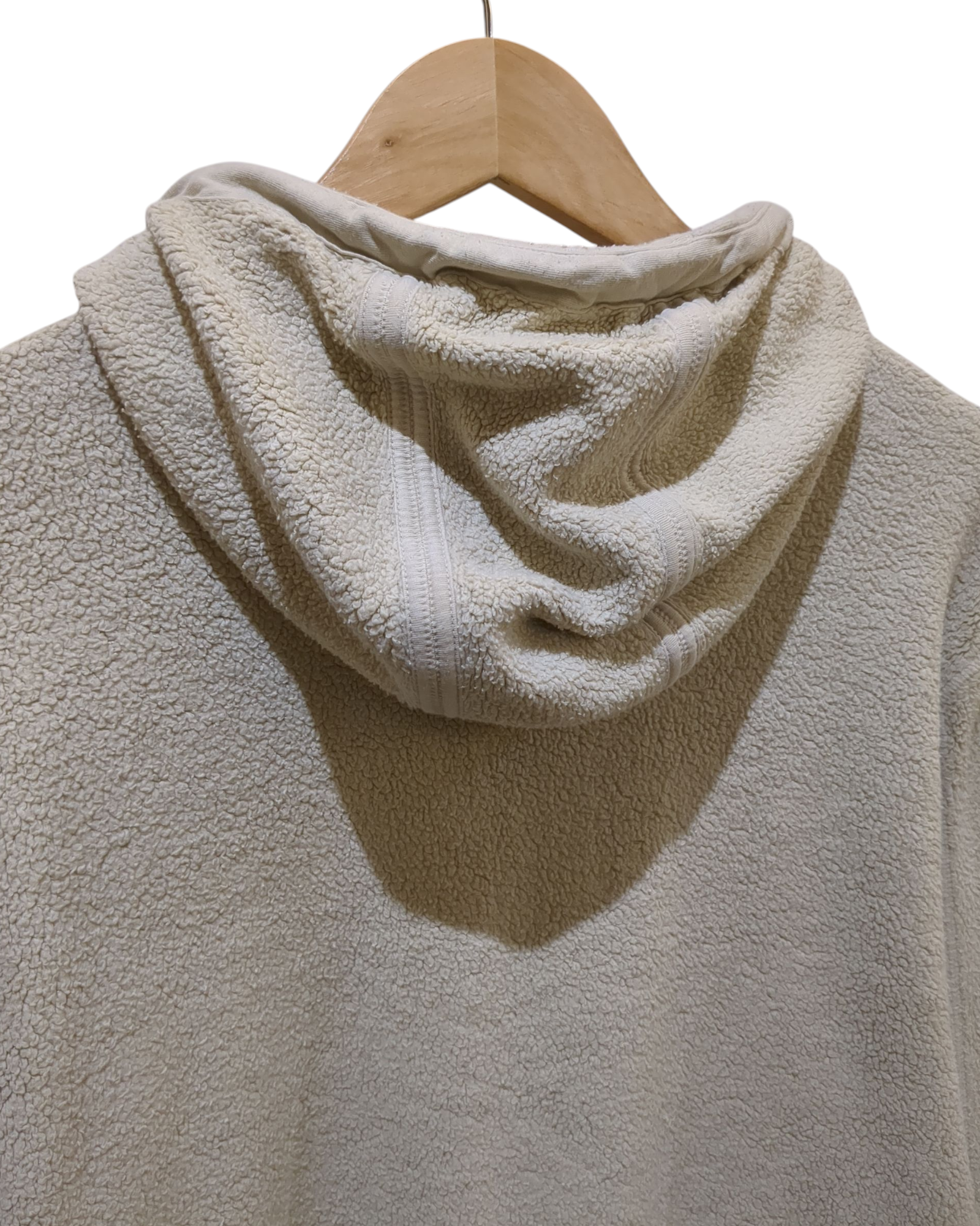 CP Company Brushed Fleece Popover Hoody - (L)