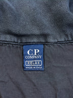 CP Company AW 1998 1/4 Zip Raised Hooded Sweatshirt - (L)