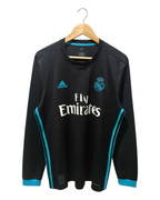2017-18 Real Madrid Adidas Away L/S Shirt - (L)