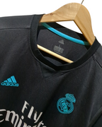 2017-18 Real Madrid Adidas Away L/S Shirt - (L)