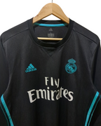 2017-18 Real Madrid Adidas Away L/S Shirt - (L)