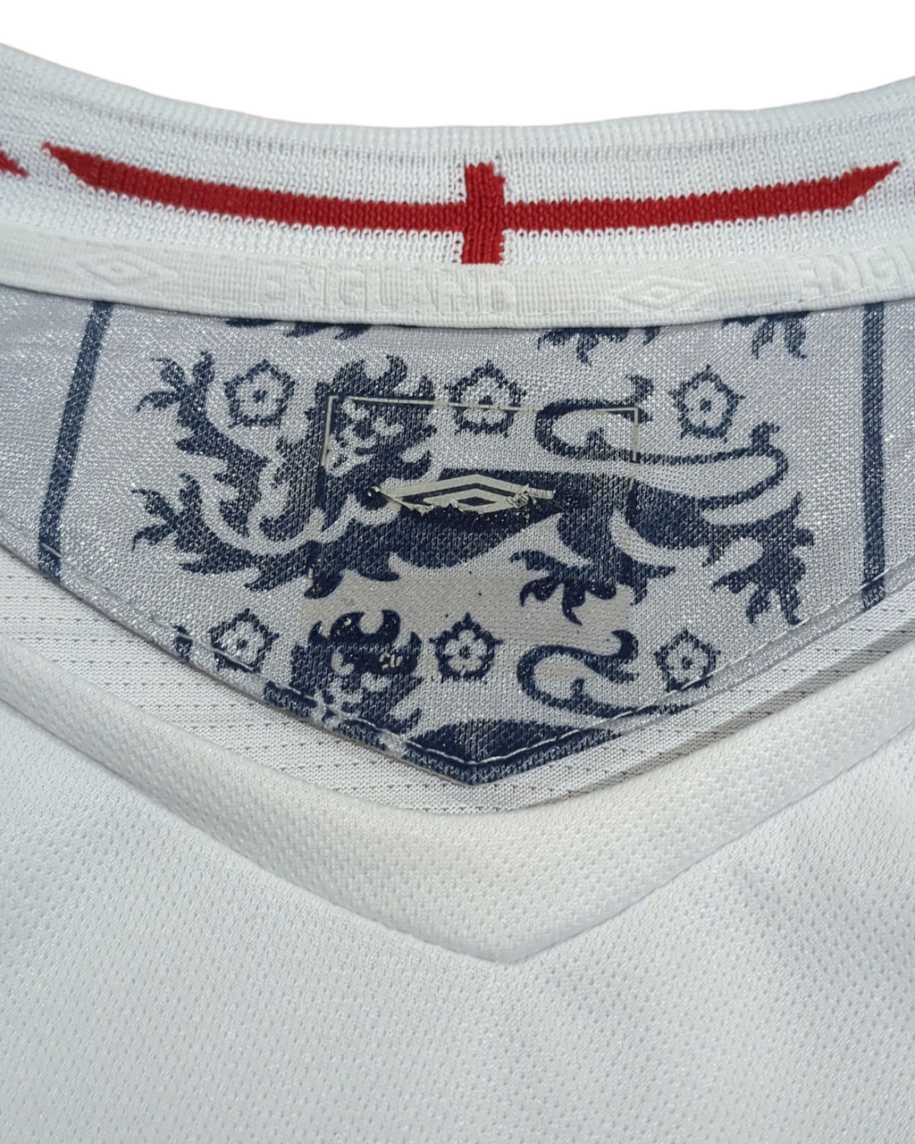 2005-07 Umbro England Home Shirt #7 Beckham - (S)