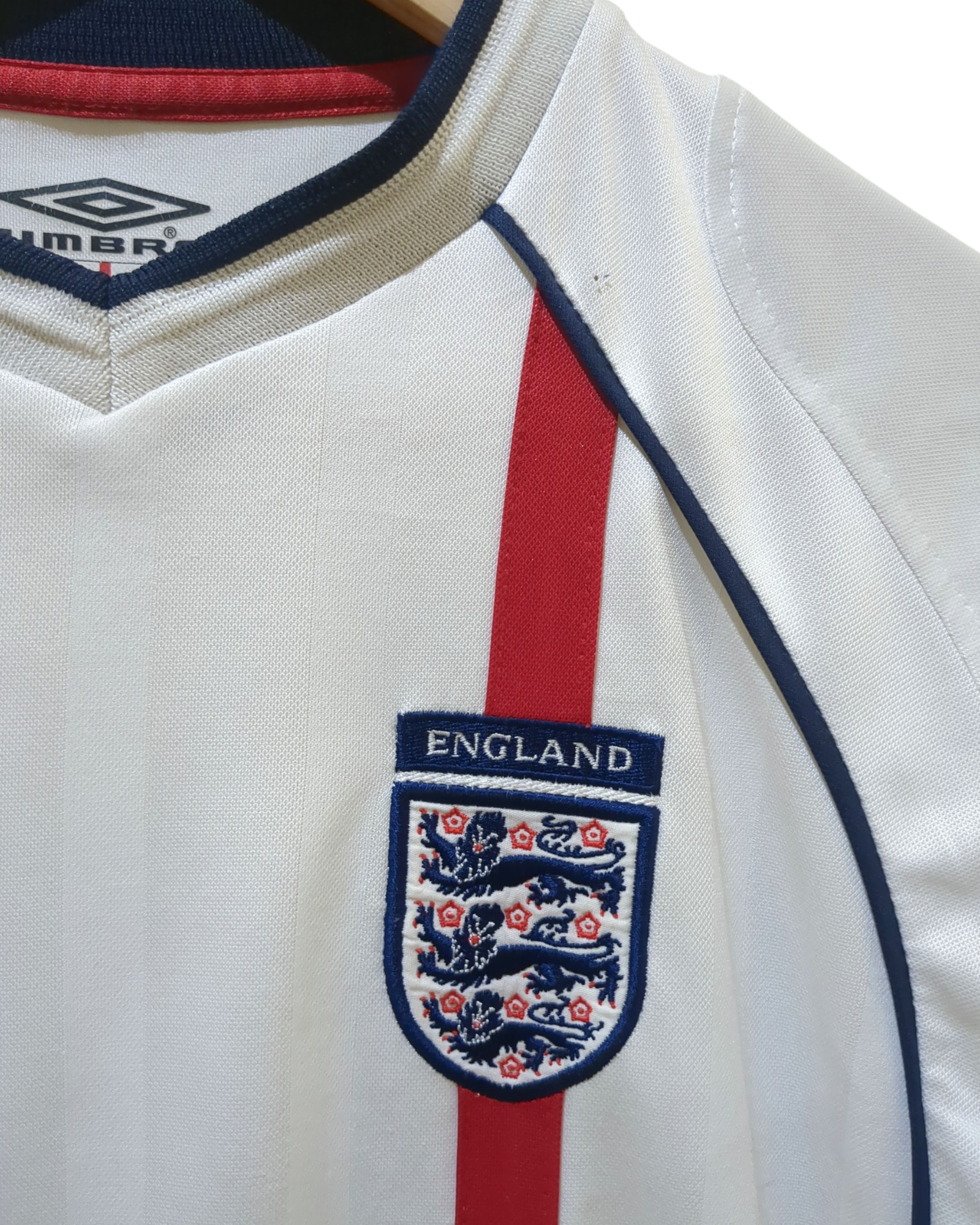 2001-03 Umbro England Home Shirt - (S)
