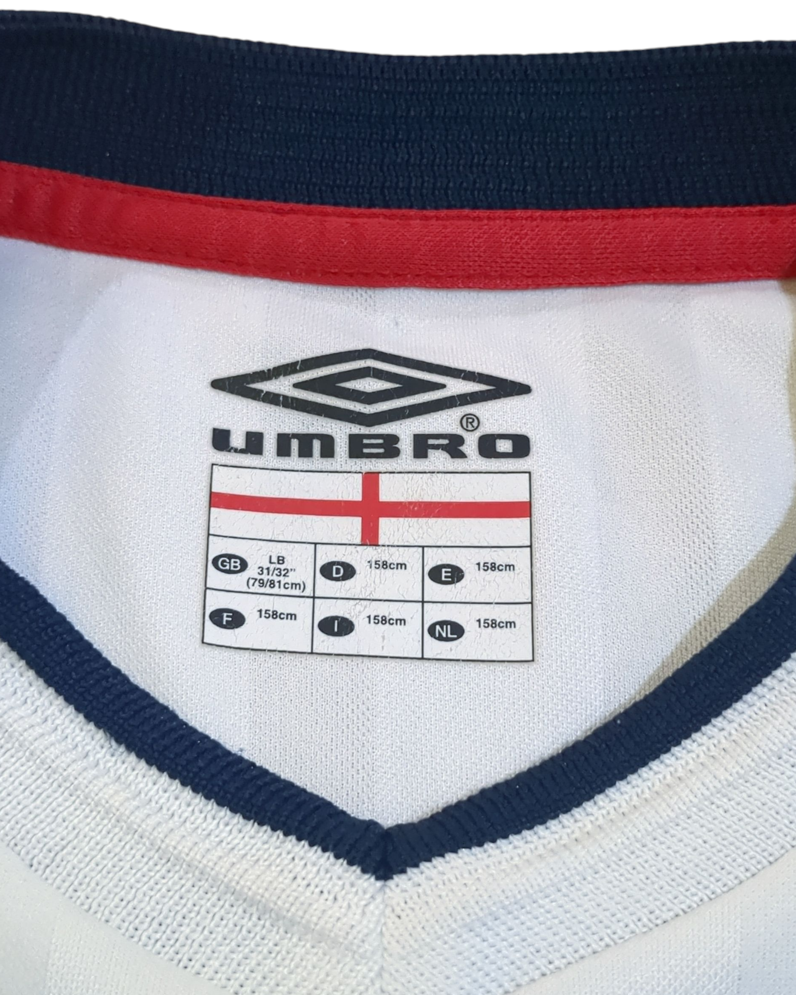 2001-03 Umbro England Home Shirt - (S)
