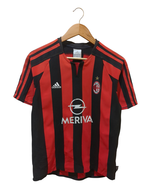 2003-04 Adidas AC Milan Home Shirt - (S)