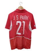 2002-03 Nike South Korea Player Issue Home Shirt #21 J.S Park - (M)