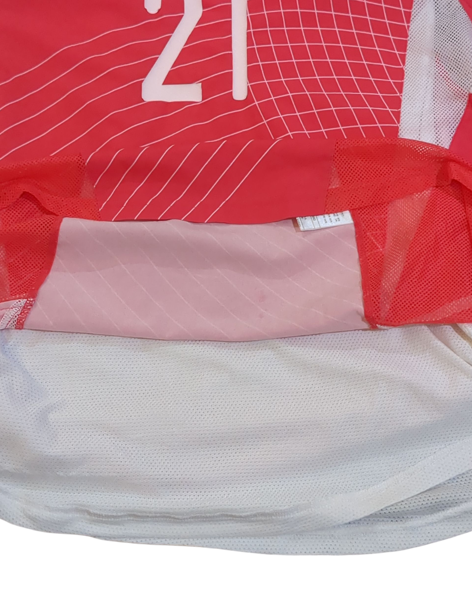 2002-03 Nike South Korea Player Issue Home Shirt #21 J.S Park - (M)
