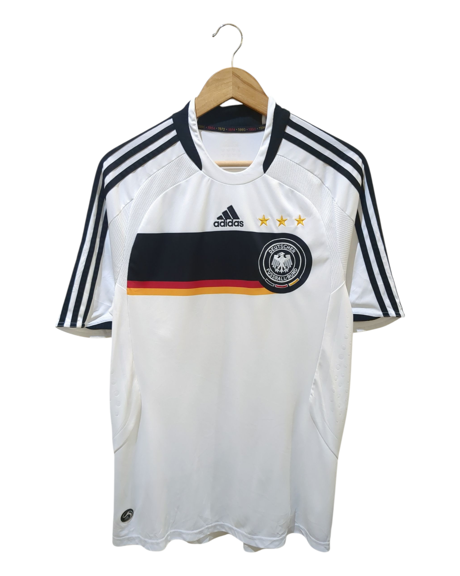 2008-09 Adidas Germany Home Shirt - (M)