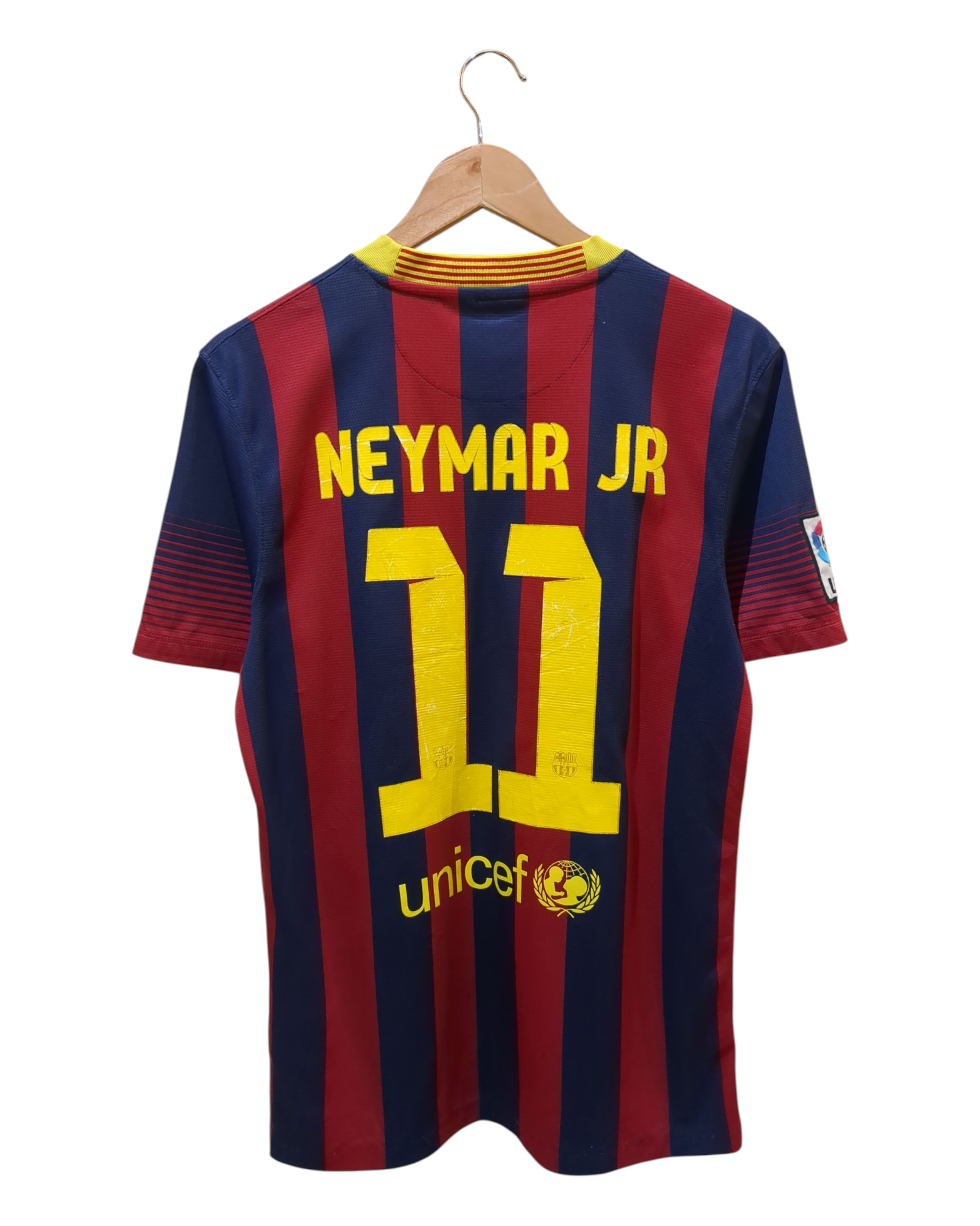 2013-14 Nike Barcelona Home Shirt #11 Neymar - (S)