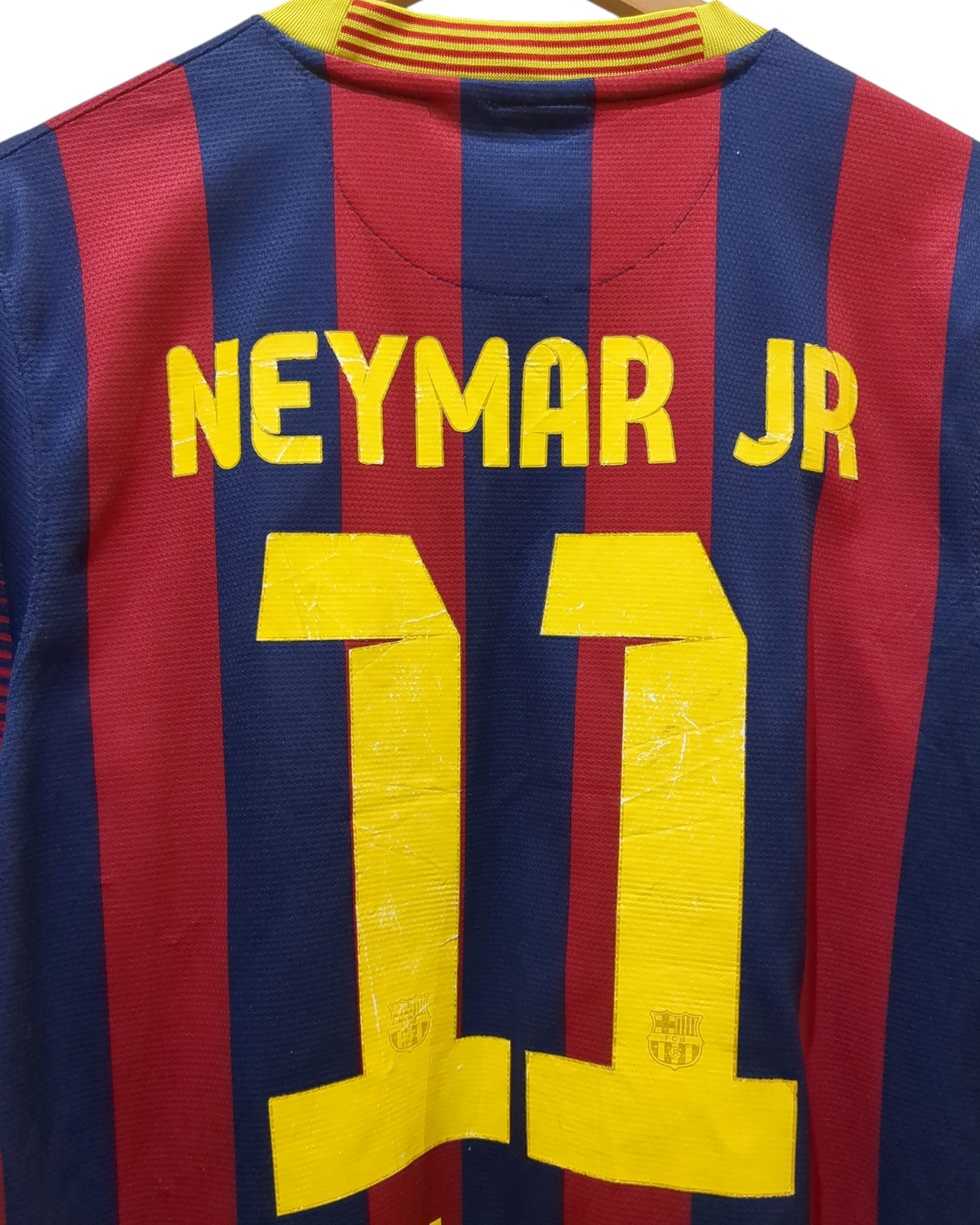 2013-14 Nike Barcelona Home Shirt #11 Neymar - (S)