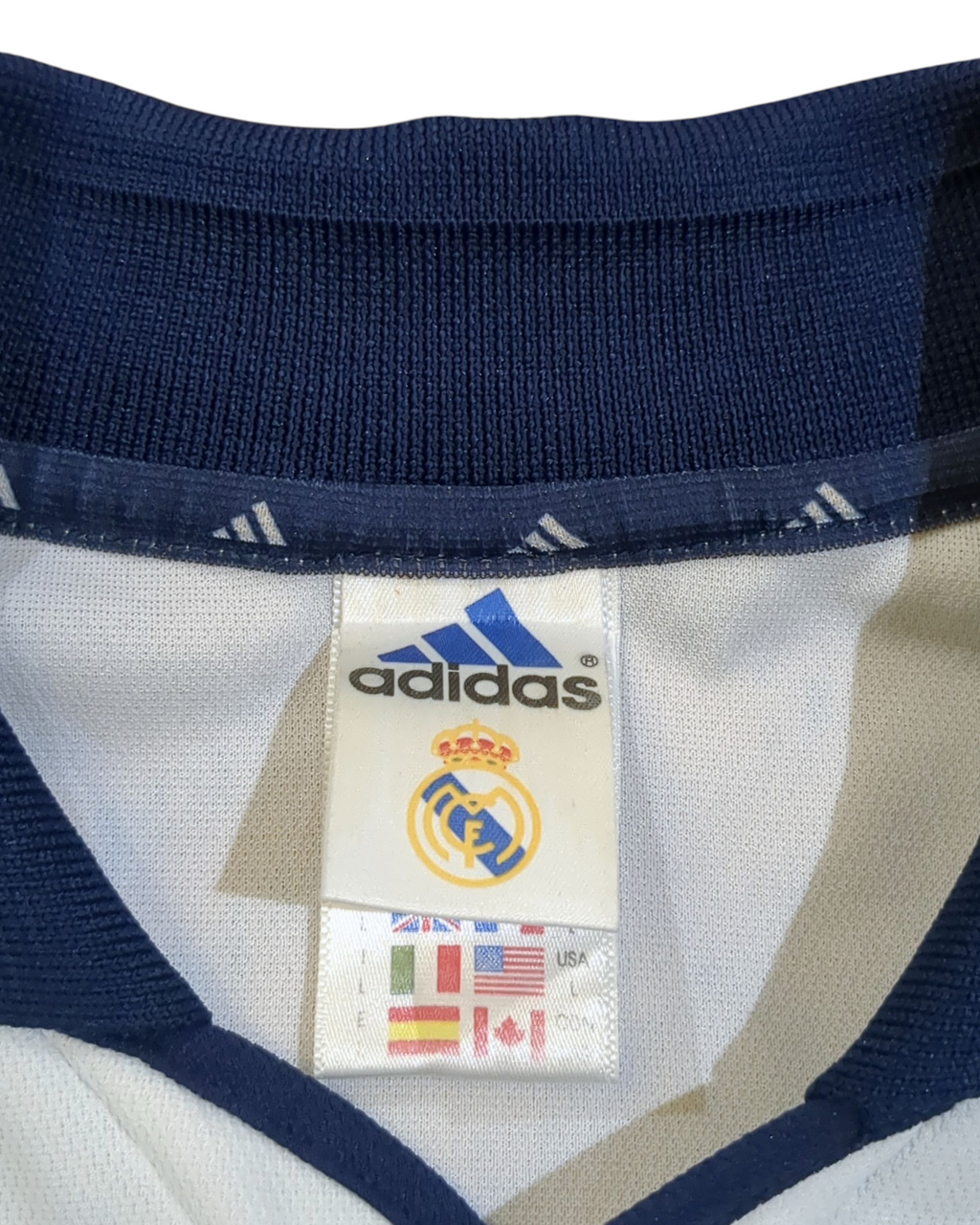 2000-01 Adidas Real Madrid Home Shirt - (L)