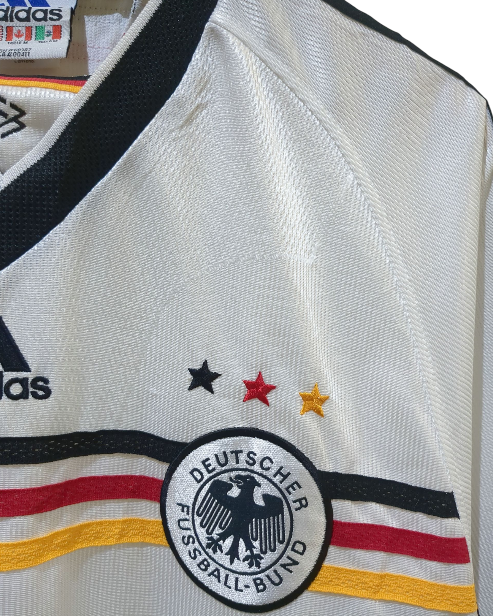 1998-00 Adidas Germany Home Shirt - (M)