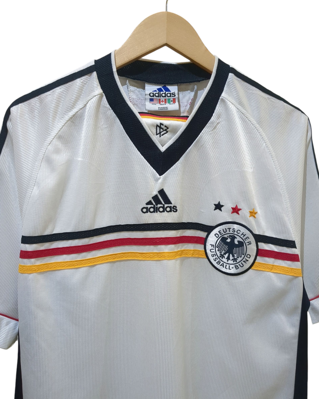 1998-00 Adidas Germany Home Shirt - (M)