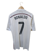 2014-15 Adidas Real Madrid Home Shirt #7 Ronaldo - (M)
