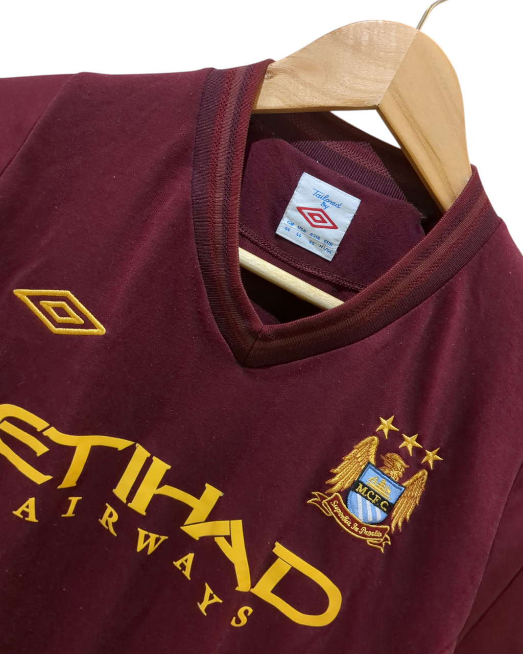 2012-13 Umbro Manchester City Away Shirt - (L)