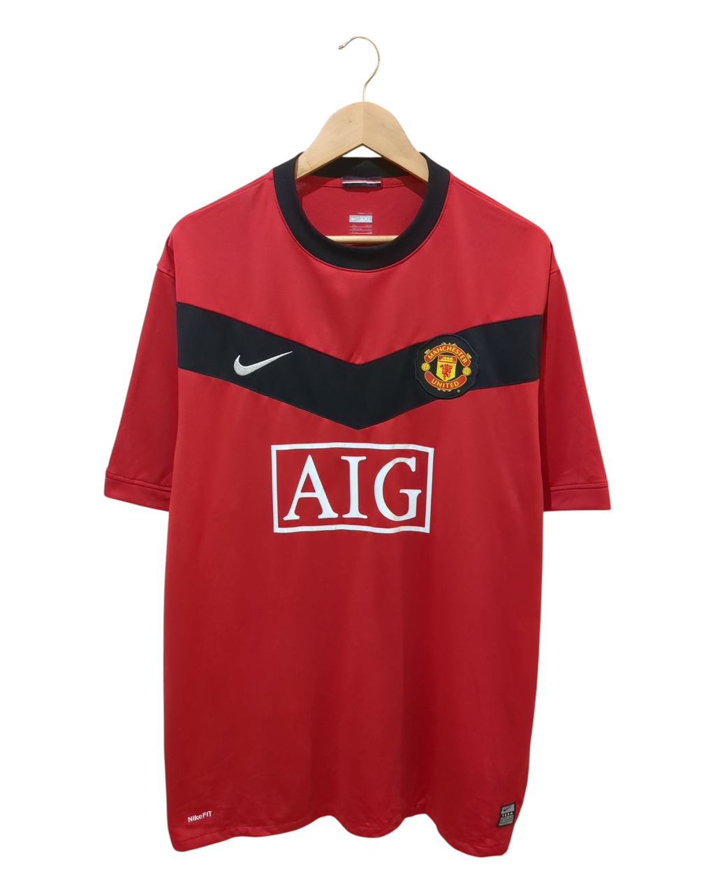2009-10 Nike Manchester United Home Shirt - (XL)