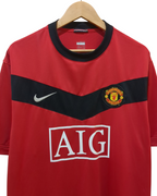 2009-10 Nike Manchester United Home Shirt - (XL)