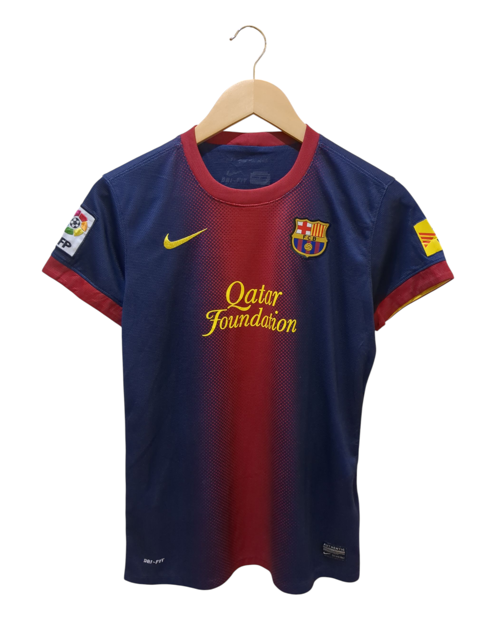 2012-13 Nike Barcelona Women's Home Shirt #10 Messi - (S)