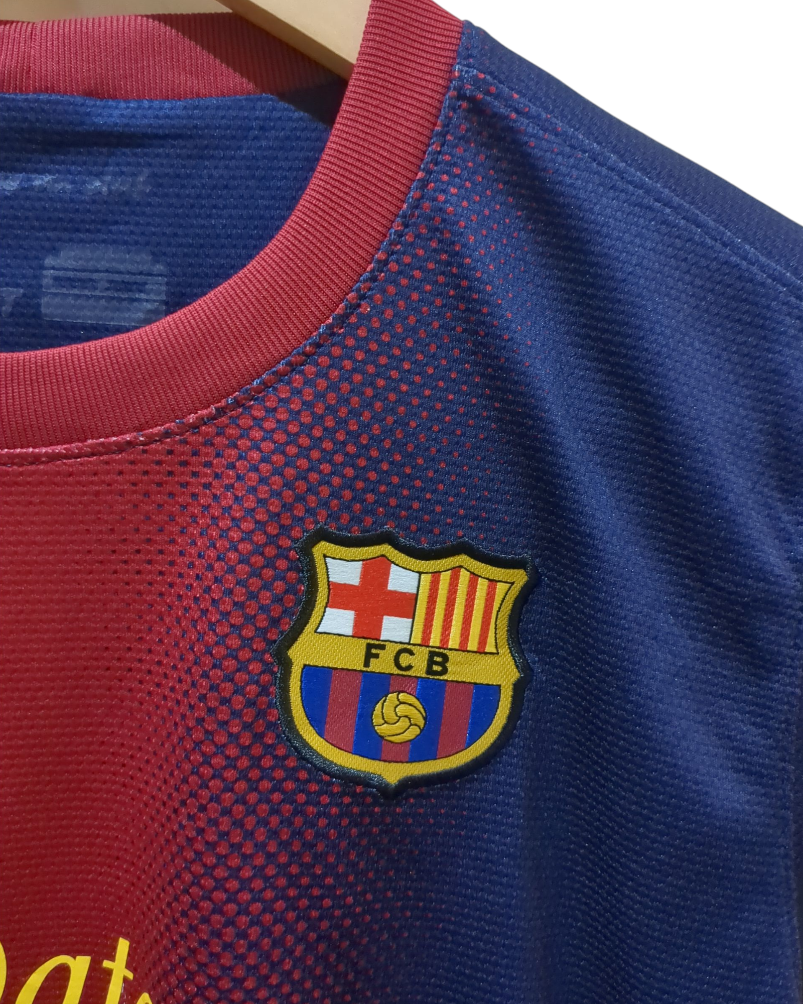 2012-13 Nike Barcelona Women's Home Shirt #10 Messi - (S)