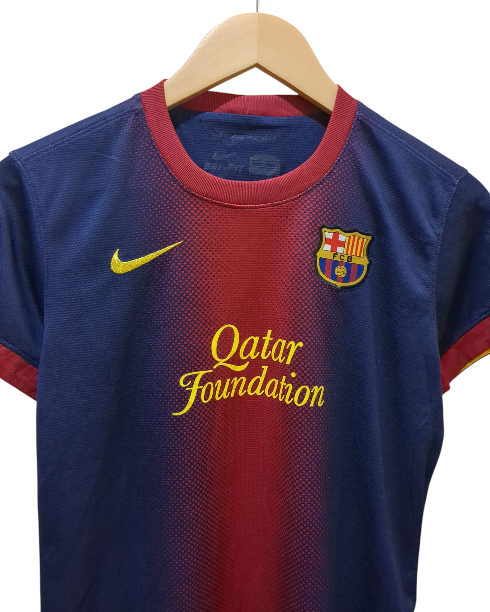 2012-13 Nike Barcelona Women's Home Shirt #10 Messi - (S)