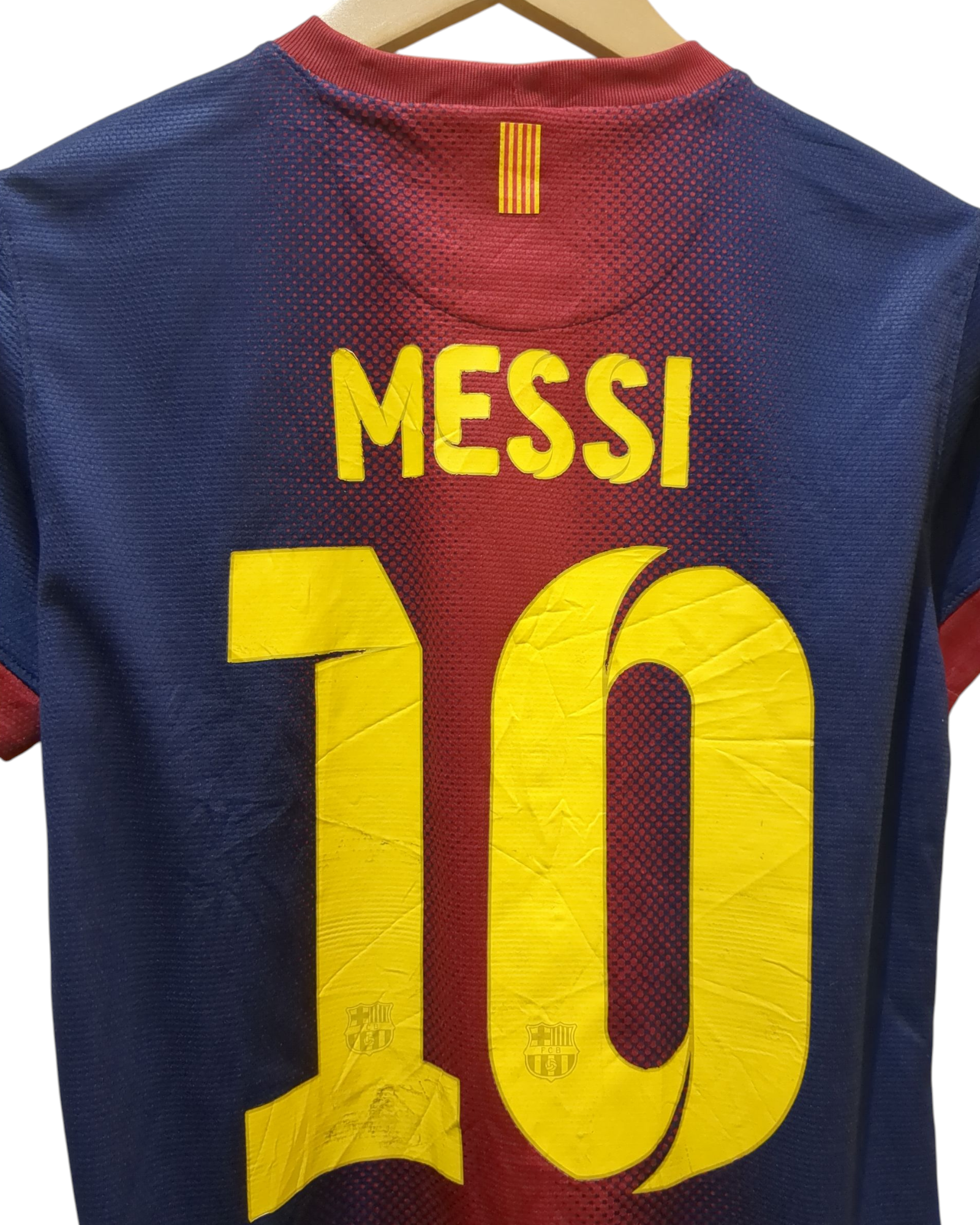 2012-13 Nike Barcelona Women's Home Shirt #10 Messi - (S)