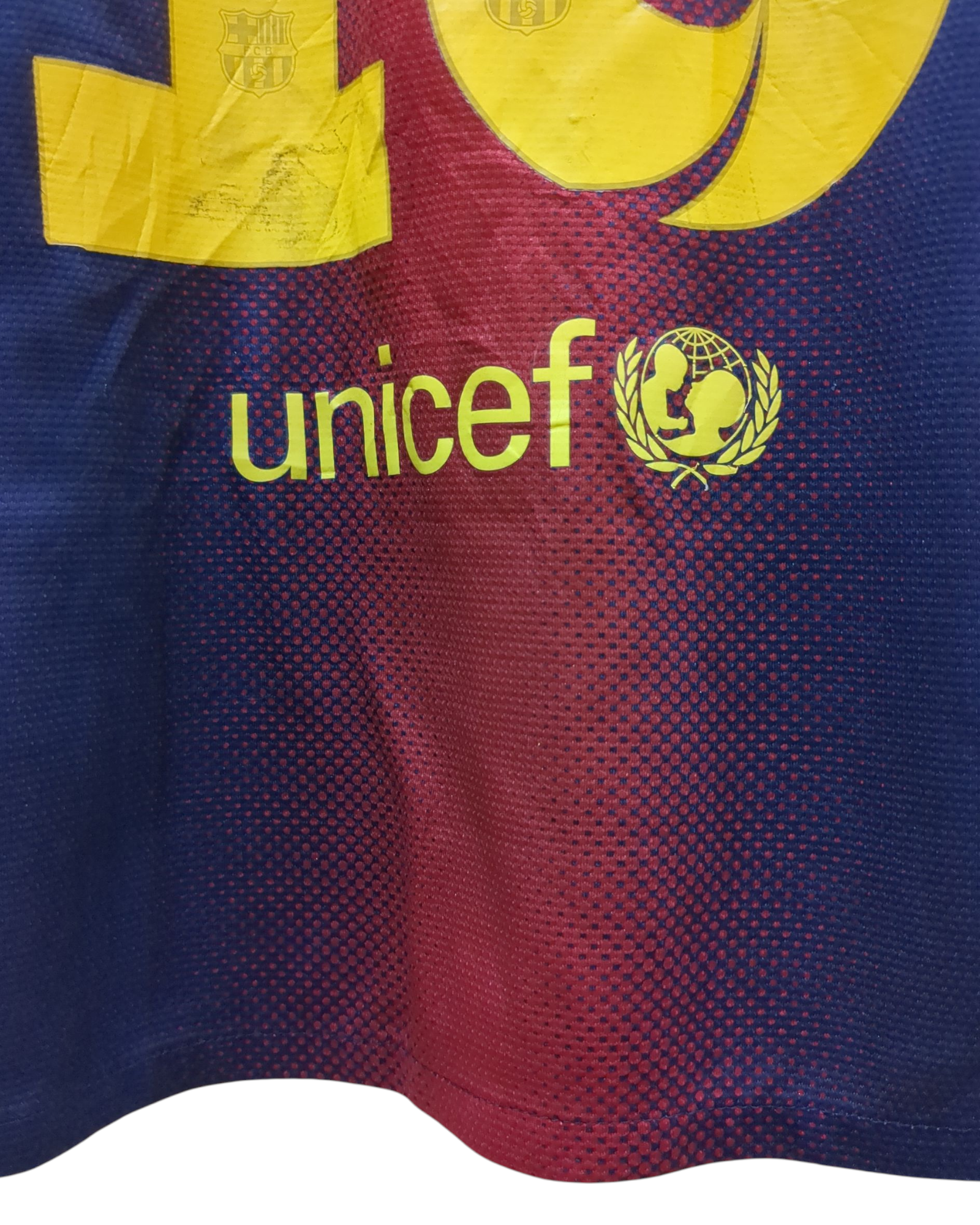 2012-13 Nike Barcelona Women's Home Shirt #10 Messi - (S)