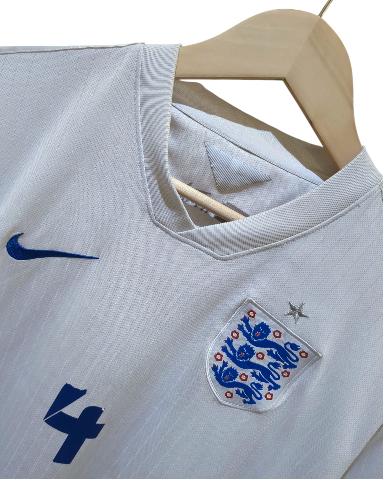 2014-15 England Nike Home Shirt #4 Gerrard - (L)