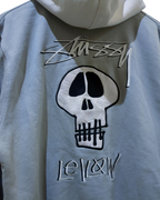 Stussy x Leilow 00s Skull Hooded Jacket - (L)