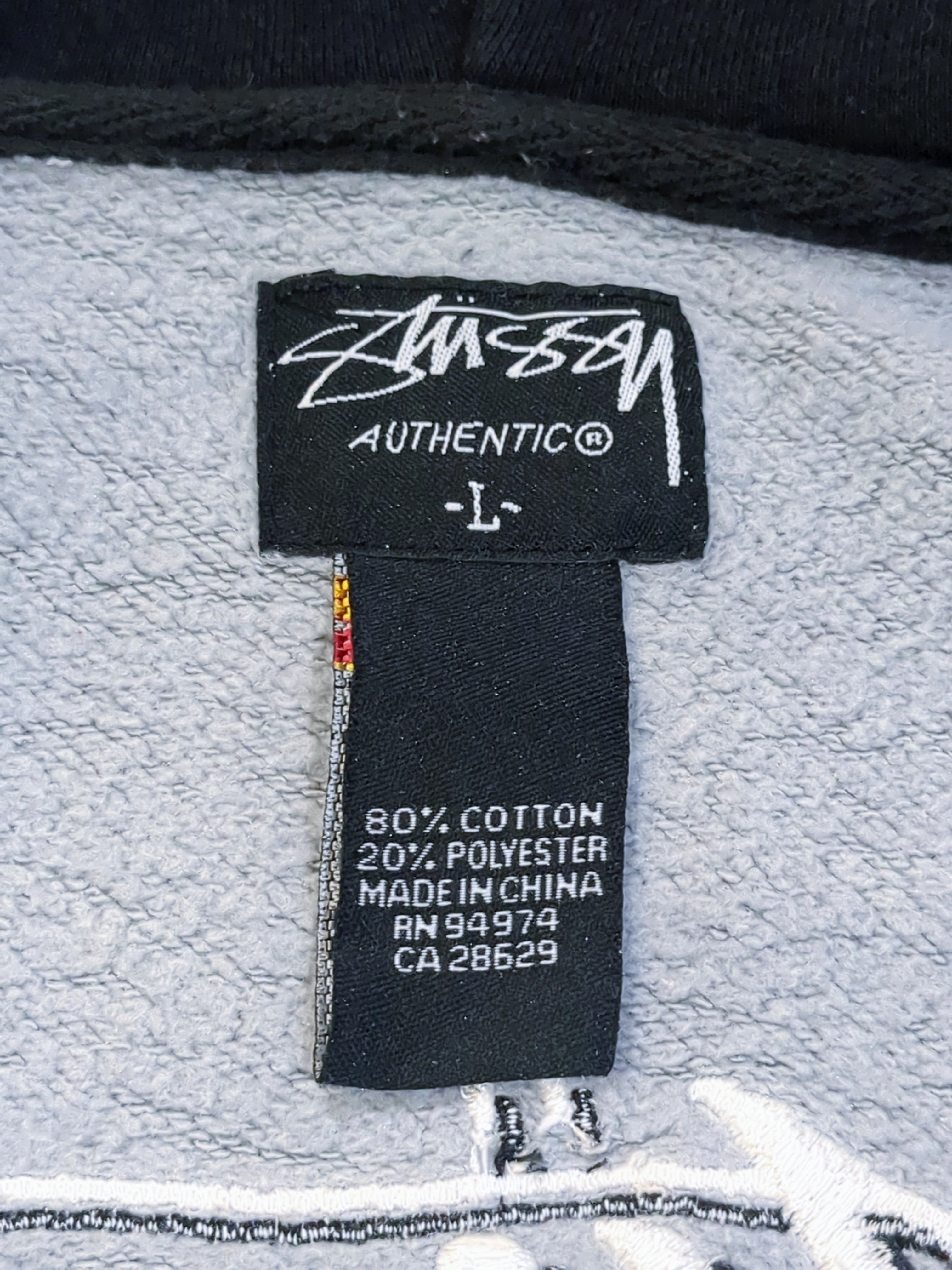 Stussy x Leilow 00s Skull Hooded Jacket - (L)