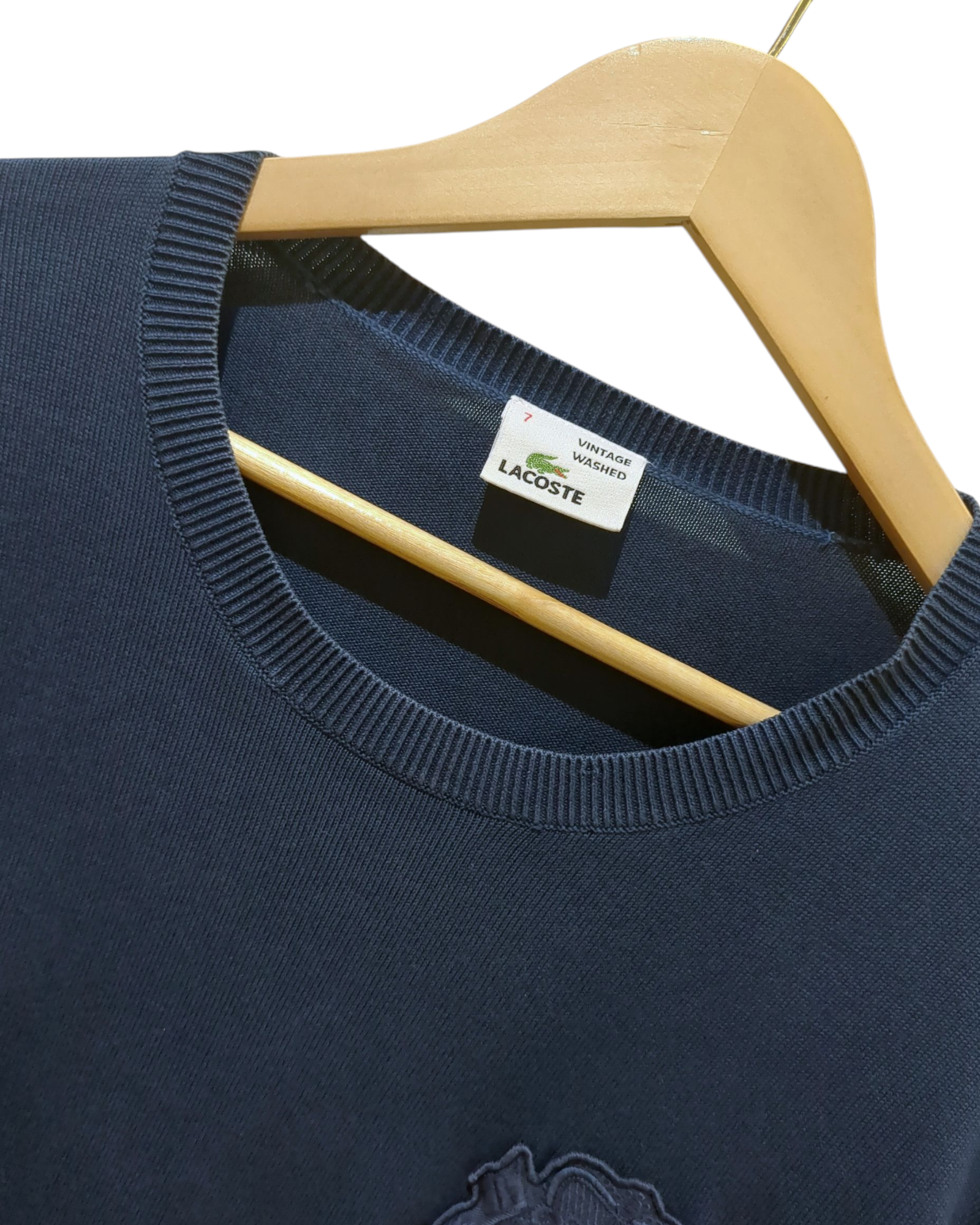 Lacoste Vintage Washed Sweatshirt - (XL)