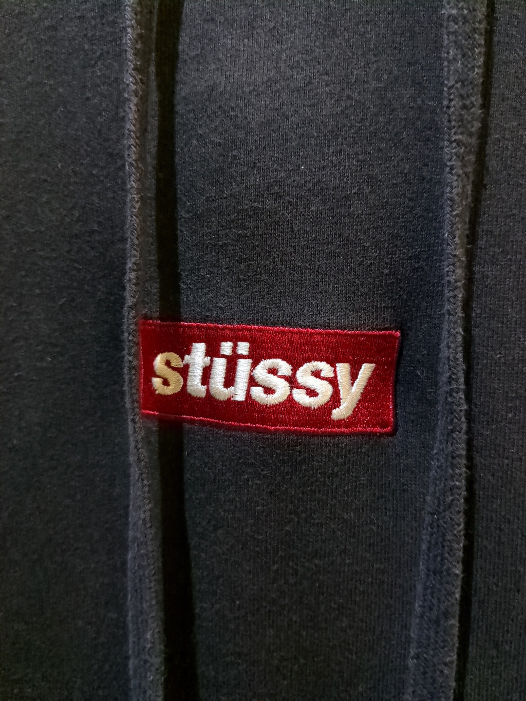 Stussy Box Logo Hooded Sweatshirt - (L)