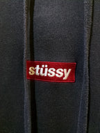 Stussy Box Logo Hooded Sweatshirt - (L)