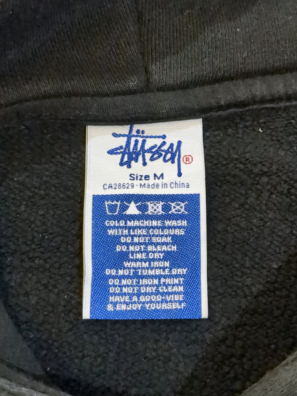 Stussy Box Logo Hooded Sweatshirt - (L)