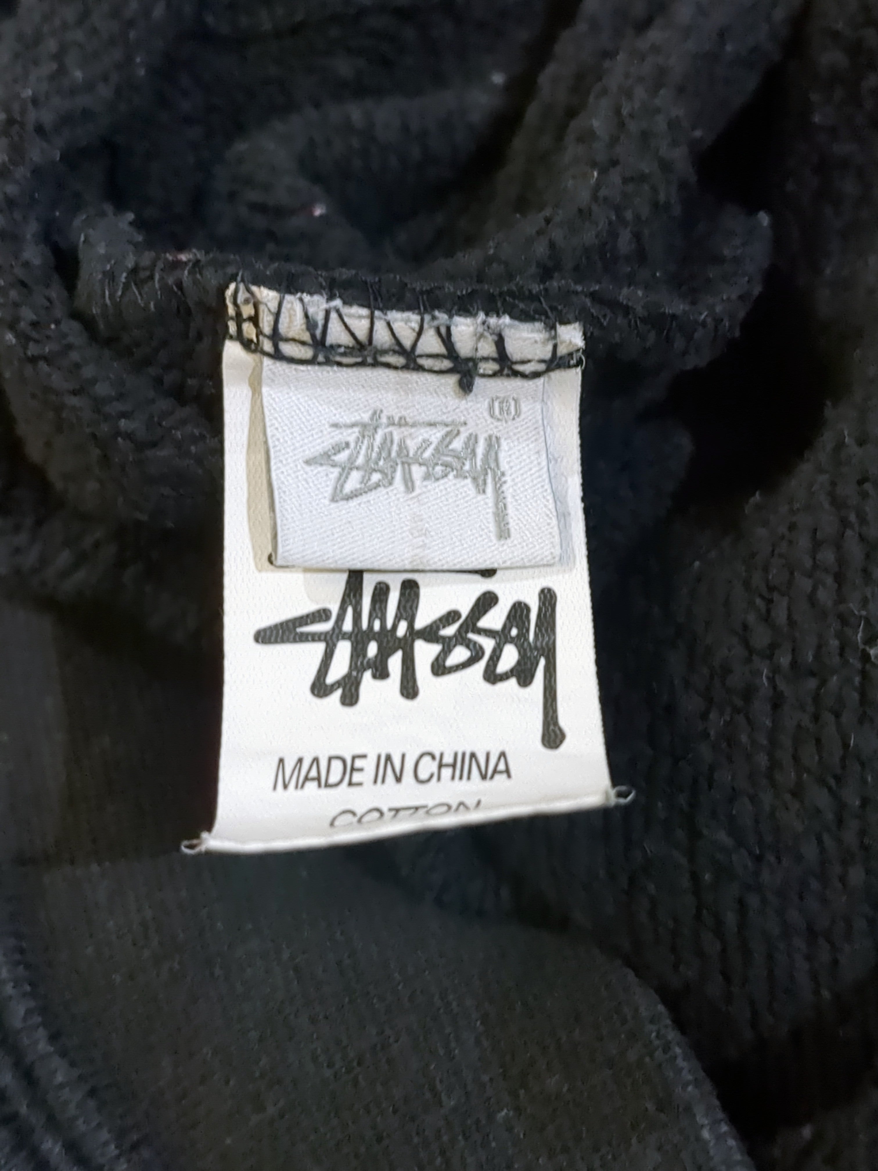 Stussy Box Logo Hooded Sweatshirt - (L)