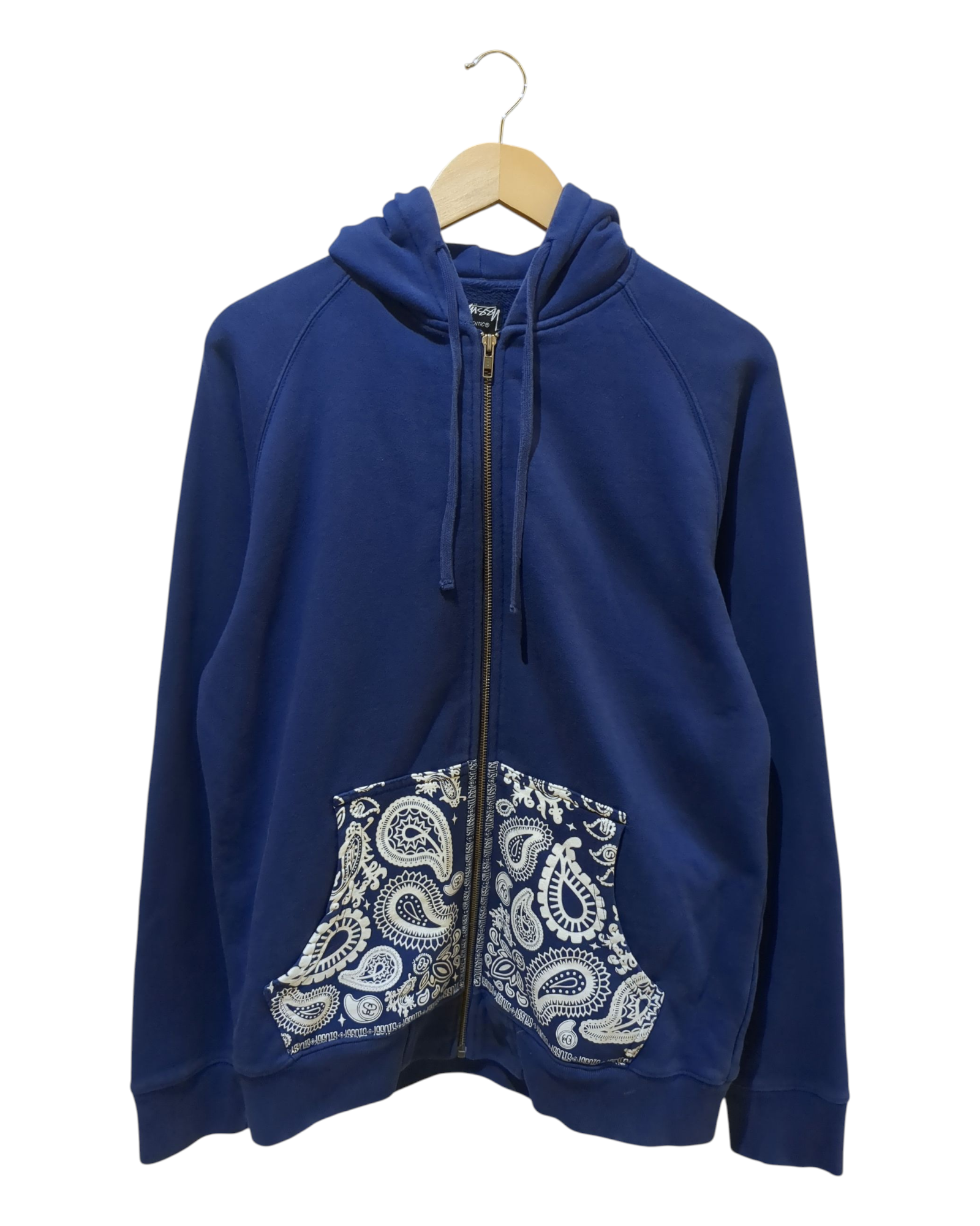 Stüssy Navy Zip Hoodie Stussy 00s old stussy hoodie navy stock logo Stüssy Navy Zip Hoodie Stussy 00s old stussy hoodie navy stock logo