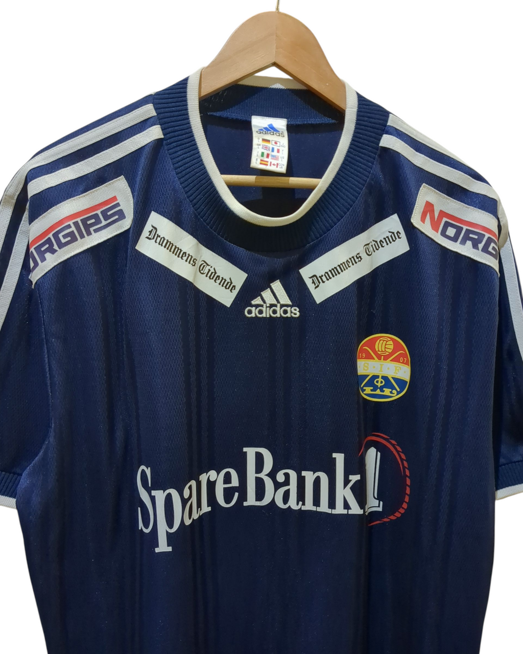 1999-01 Adidas Stromsgodset Home Shirt - (L)
