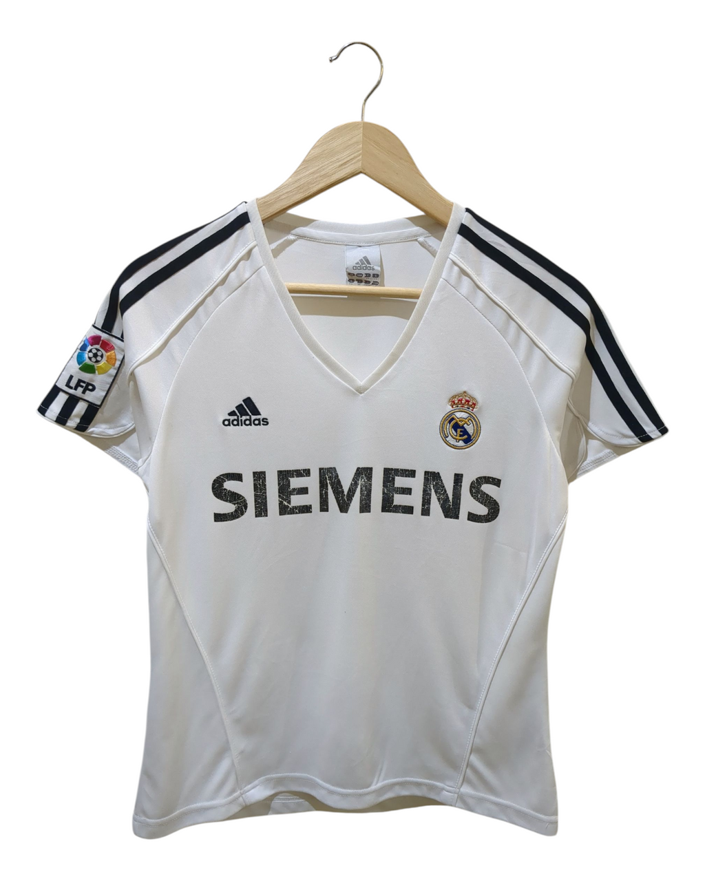 2005-06 Adidas Real Madrid Women's Home Shirt - (S)